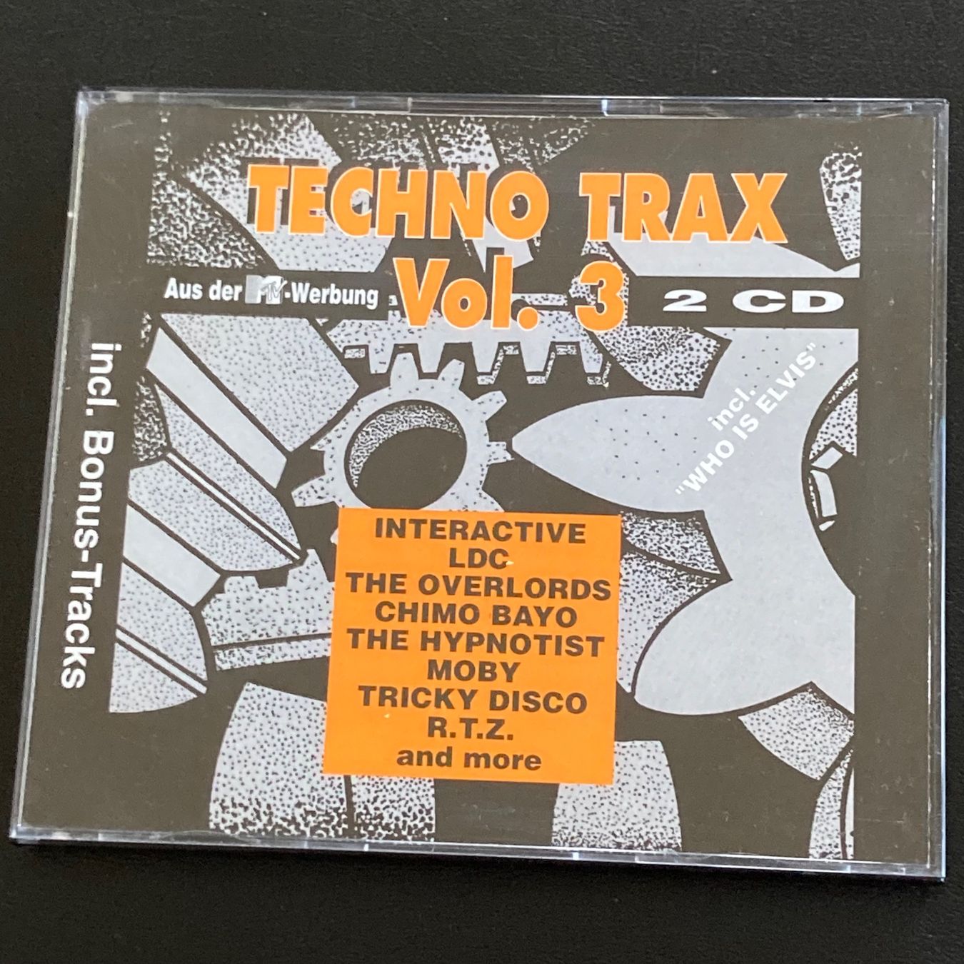CD: V/A - Techno Trax Vol. 3, 2CD | ZYX, Moby, Altern 8 .... – Usato da Bern venduto da Ntsamina