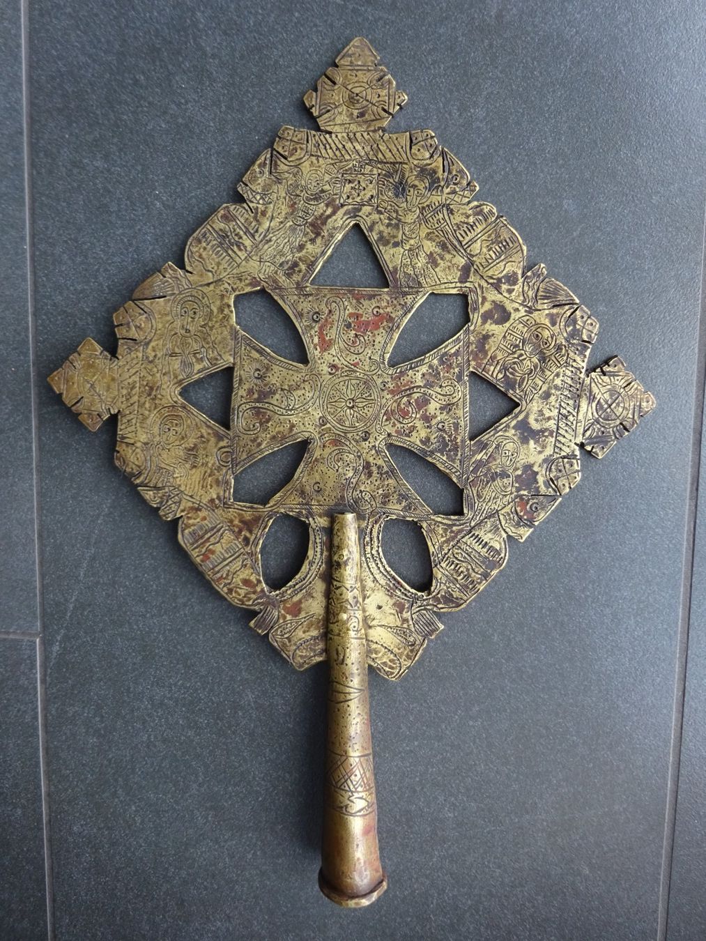 Sculture & Statue: Äthiopisches Kreuz / museal – Usato da Esslingen venduto da eintagammeer 1