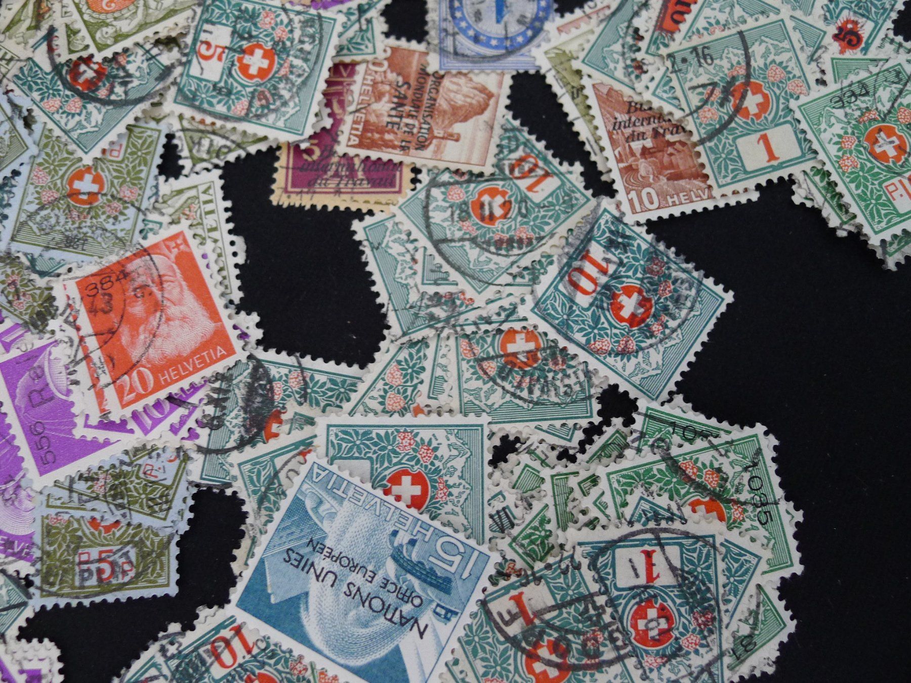 Tutti i francobolli: grosse Sammlung Porto Briefmarken – Usato da Dagmersellen venduto da q1w2e3r4 8