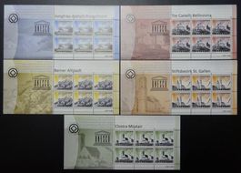 2003 Kleinbogen Serie UNESCO Welterbe, postfrisch **