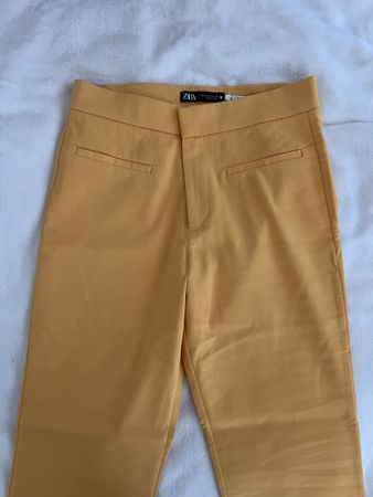 Zara Stoffhose orange - Grösse 38