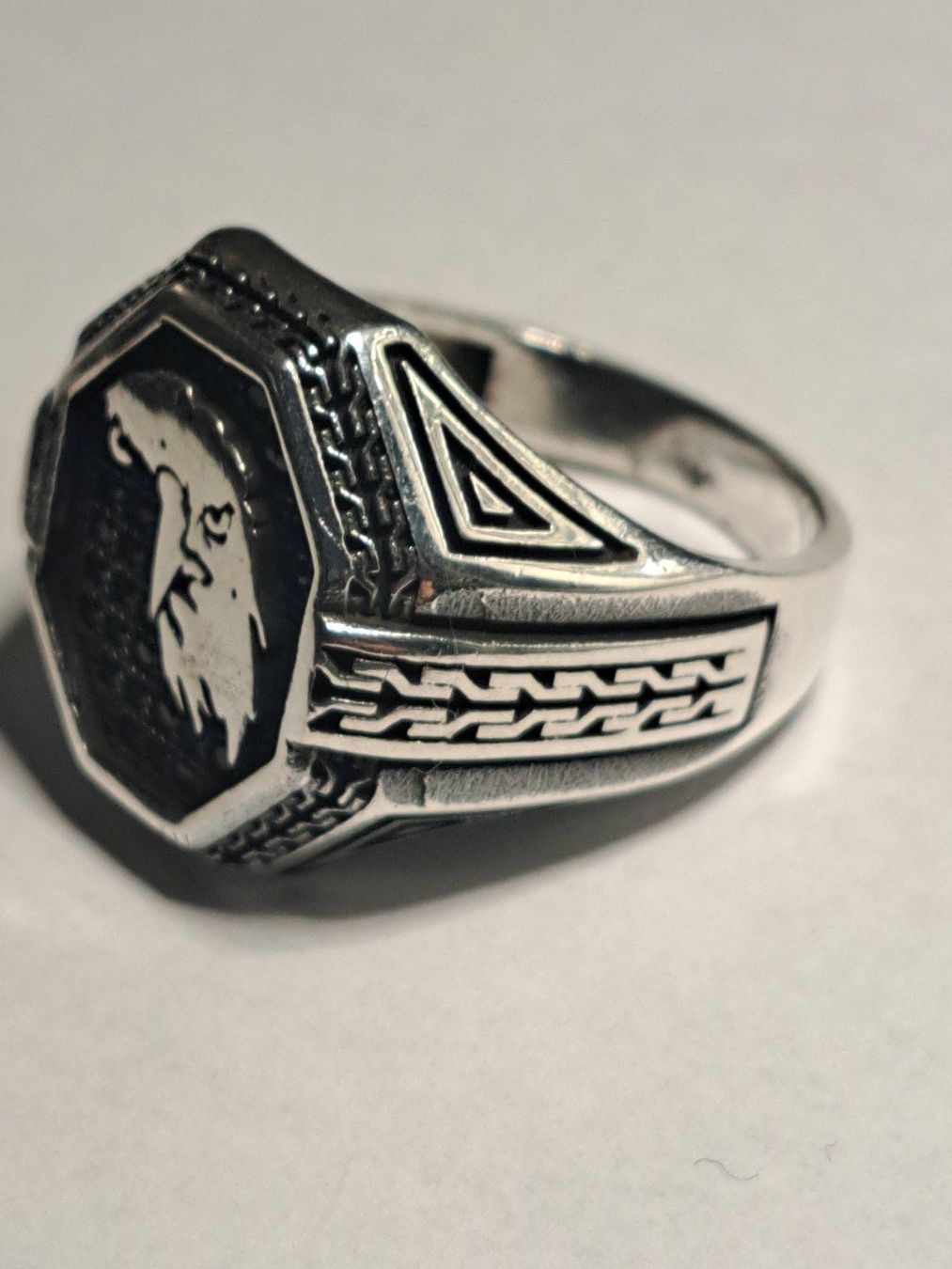 Ringe: 0013 - Bague en argent, Aigle, taille 63 – Neu und originalverpackt aus Neuchâtel von NIDAVELIR 2