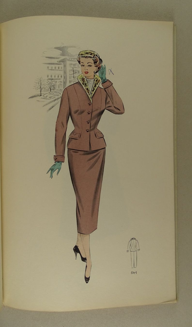 Bücher: MODE, MODEZEITSCHRIFT CLASSIQUE ET ELEGANT HIVER 1957 – Gebraucht aus Grüningen von Kartensammler 3