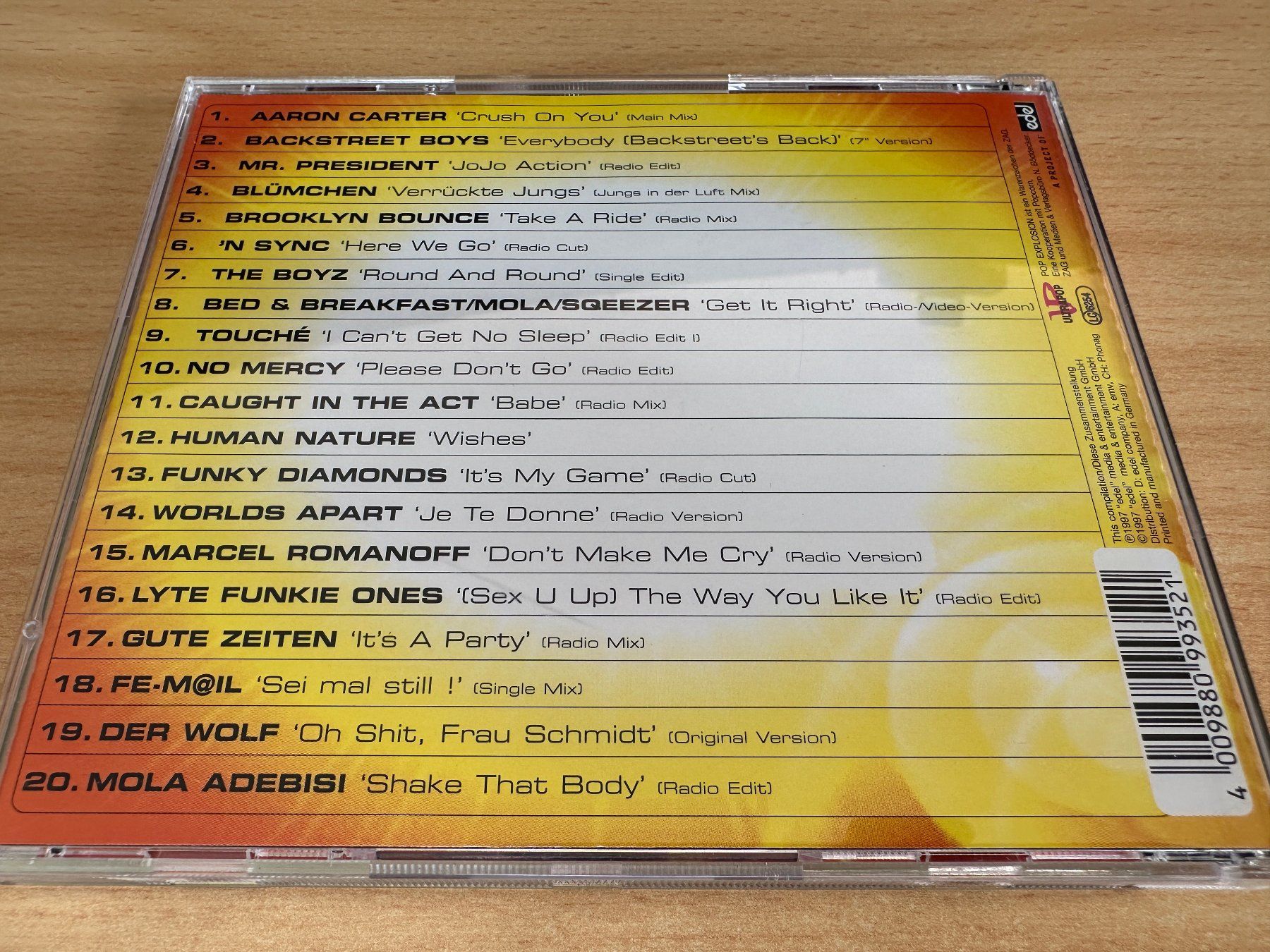 CD: Various – Popcorn Pop-Explosion 97 – Usato da Rikon im Tösstal venduto da Alpenmutz 1