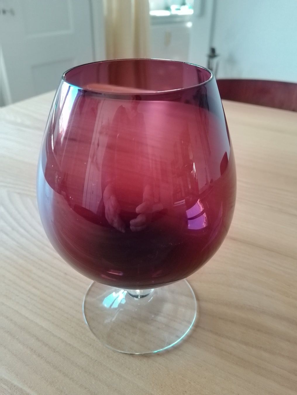 Bicchieri: Wunderschöne Vintage Glasdose mit Deckel + Cognac-Schwenker – Usato da Luzern venduto da _gluecksfund_ 2