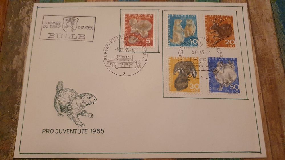 Polen Briefmarken 1965 „Tag Der Briefmarke“ – 1621Zf-1622Zf Mit Zierfeld, Postfrisch MNH