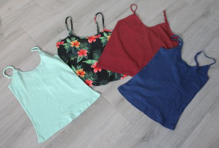 Lot de 4 tops taille M