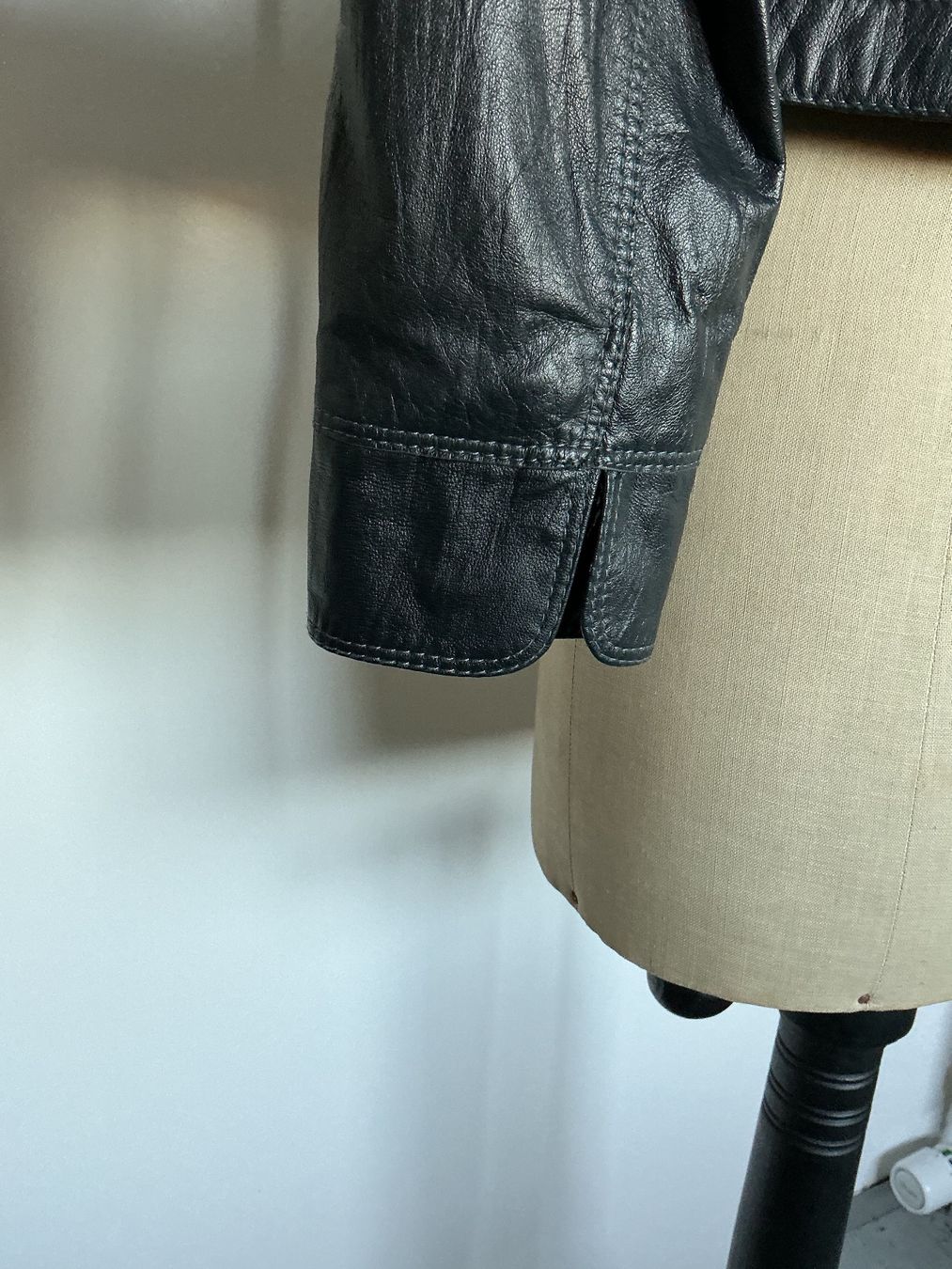 Vestes: Lederjacke GERRY WEBER dunkelblau – Neuf (Voir description) à Frenkendorf par Schauenburgy 3