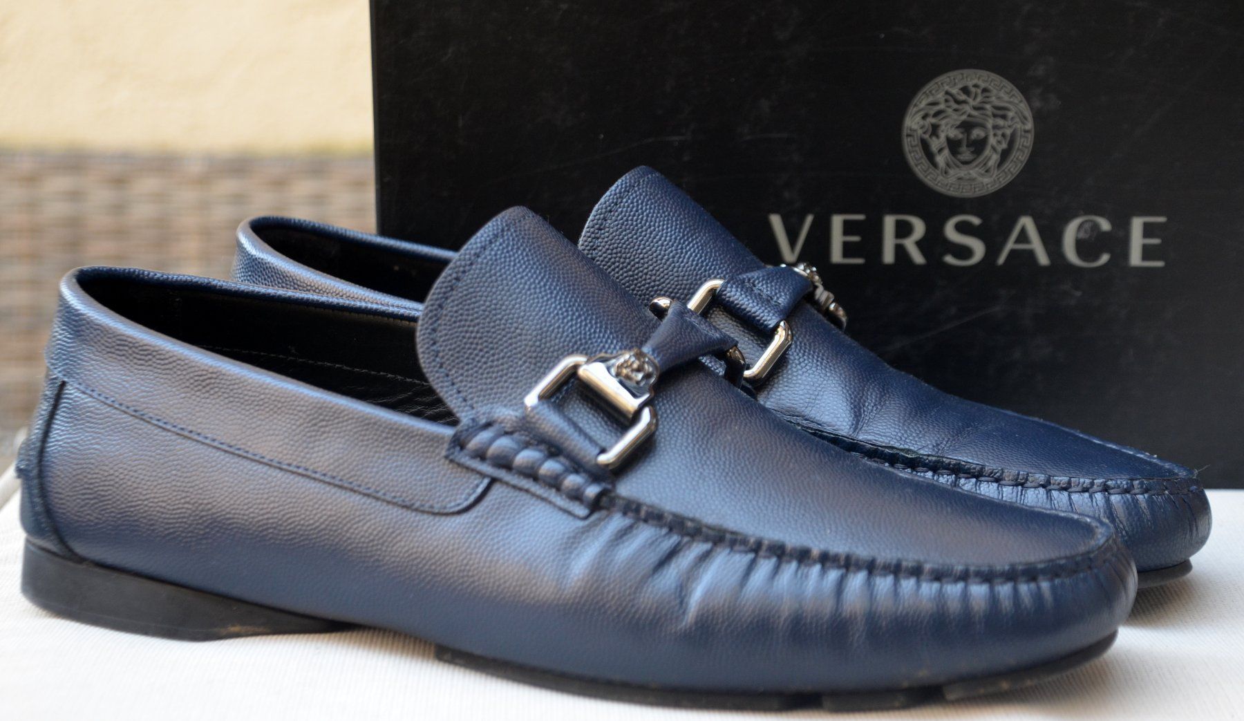 Versace Scarpe da uomo: Versace Mokassins / mocassins .42 – Usato da Collonges venduto da arashee 1