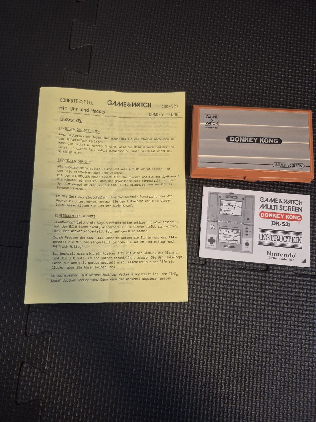 game&watch Giochi: Nintendo Game & Watch Donkey Kong Multi Screen DK-52 – Usato da Maur venduto da Jomino24 3