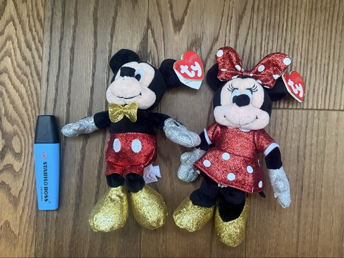 Ty Spielzeuge: Minnie & Mickey Mouse sparkle – Neu (gemäss Beschreibung) aus Birmensdorf ZH von Czwir 1