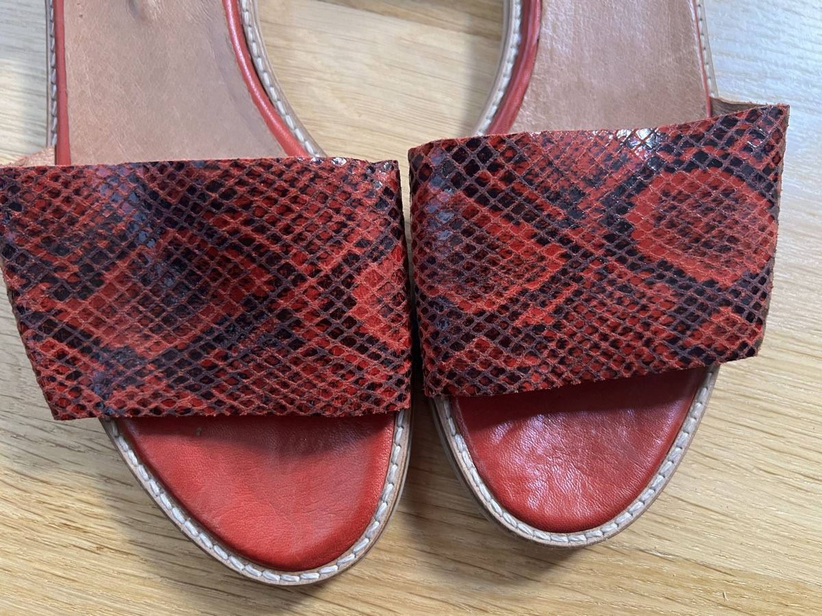 Roberto Santi Chaussures femmes: Roberto Santi red sandals, size 38 – Neuf (Voir description) à Urdorf par fre_8xmr 5