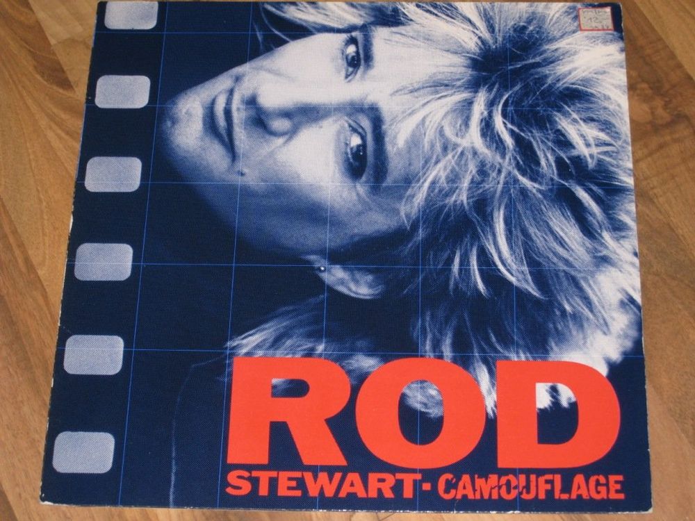 LP - ROD STEWART - CAMOUFLAGE | Kaufen auf Ricardo