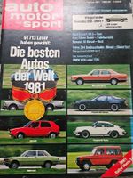 AMS 3/81 BMW 528 i 728 Ritmo 85 Escort XR3 Mercedes W123 xx