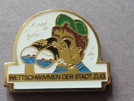 PIN, WETTSCHWIMMEN DER STADT ZUG, FERNGLAS, SPORT