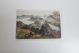 Ansichtspostkarte Pilatusbahn Luzern. guter Zustand