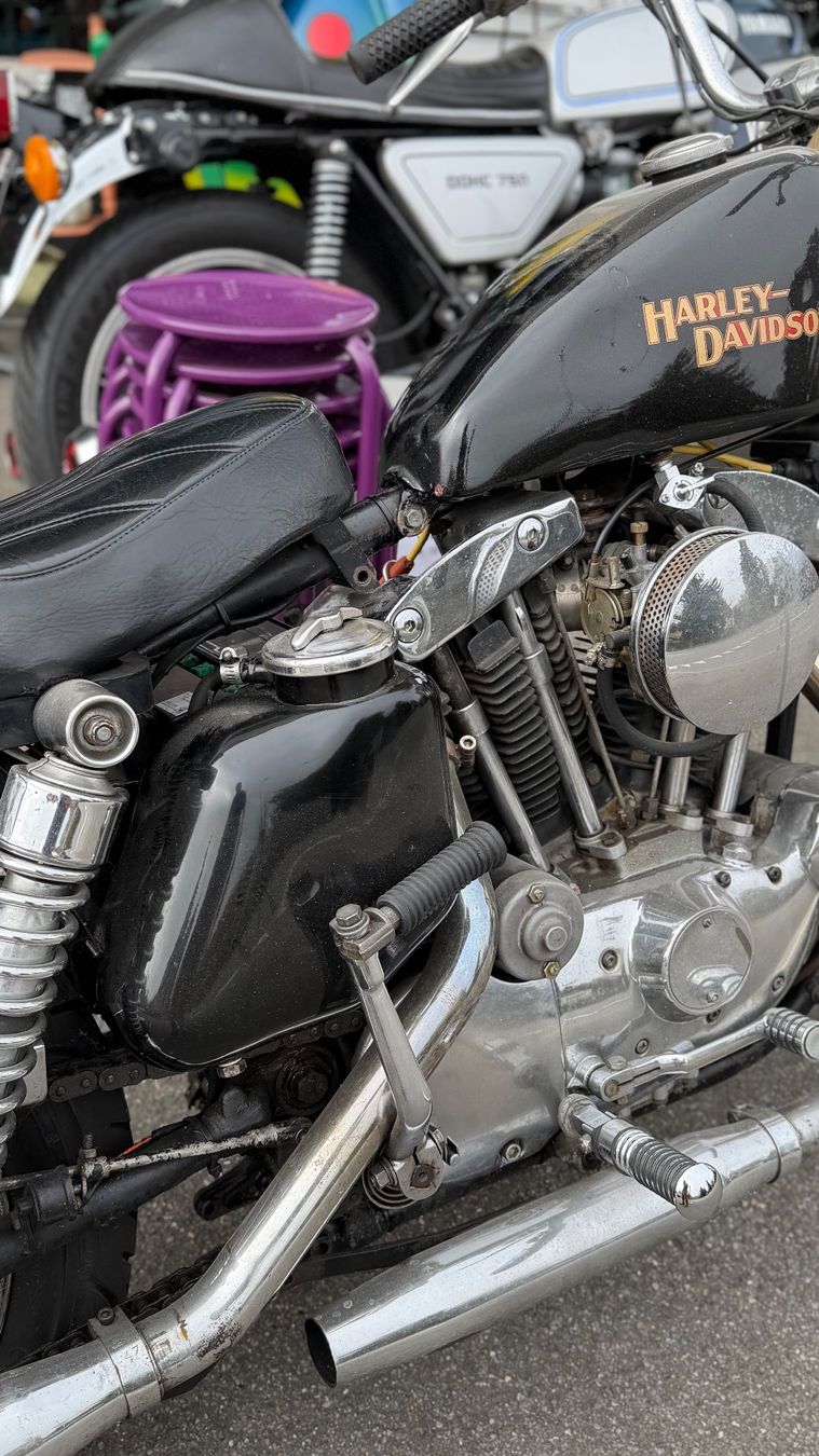 Harley-Davidson Chopper: Harley-Davidson, Ironhead 1974 – Usato da Wildegg venduto da otown-brocki 6