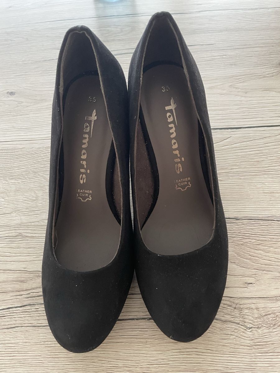 Tamaris Scarpe da donna: Schwarze Tamaris Pumps, Gr. 35 – Usato da Oberwil BL venduto da Petermib 2