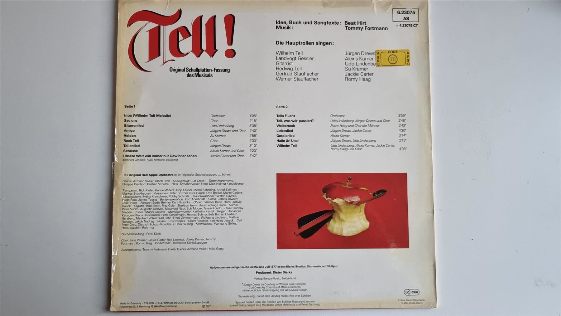 Dischi in vinile: LP  Various -Tell!, Aktion ab 1.00 Fr. – Usato da Schaffhausen venduto da Kellerrassel 2
