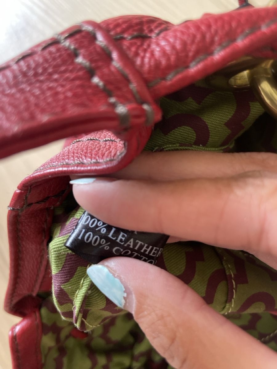 Borse da donna: Sac en cuir rouge – Nuovo (secondo la descrizione) da Prilly venduto da ngu_ccj2 3