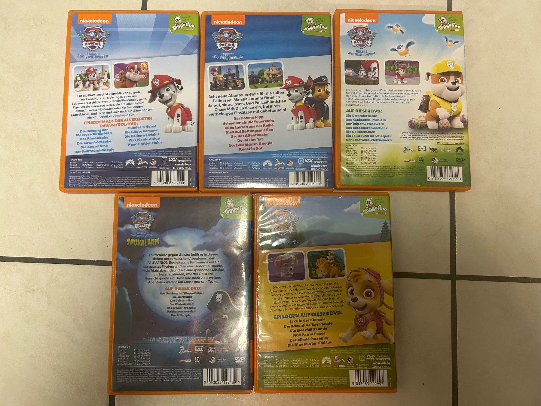Alle DVDs: PAW Patrol DVD Set – Gebraucht aus Magden von Jack68 1