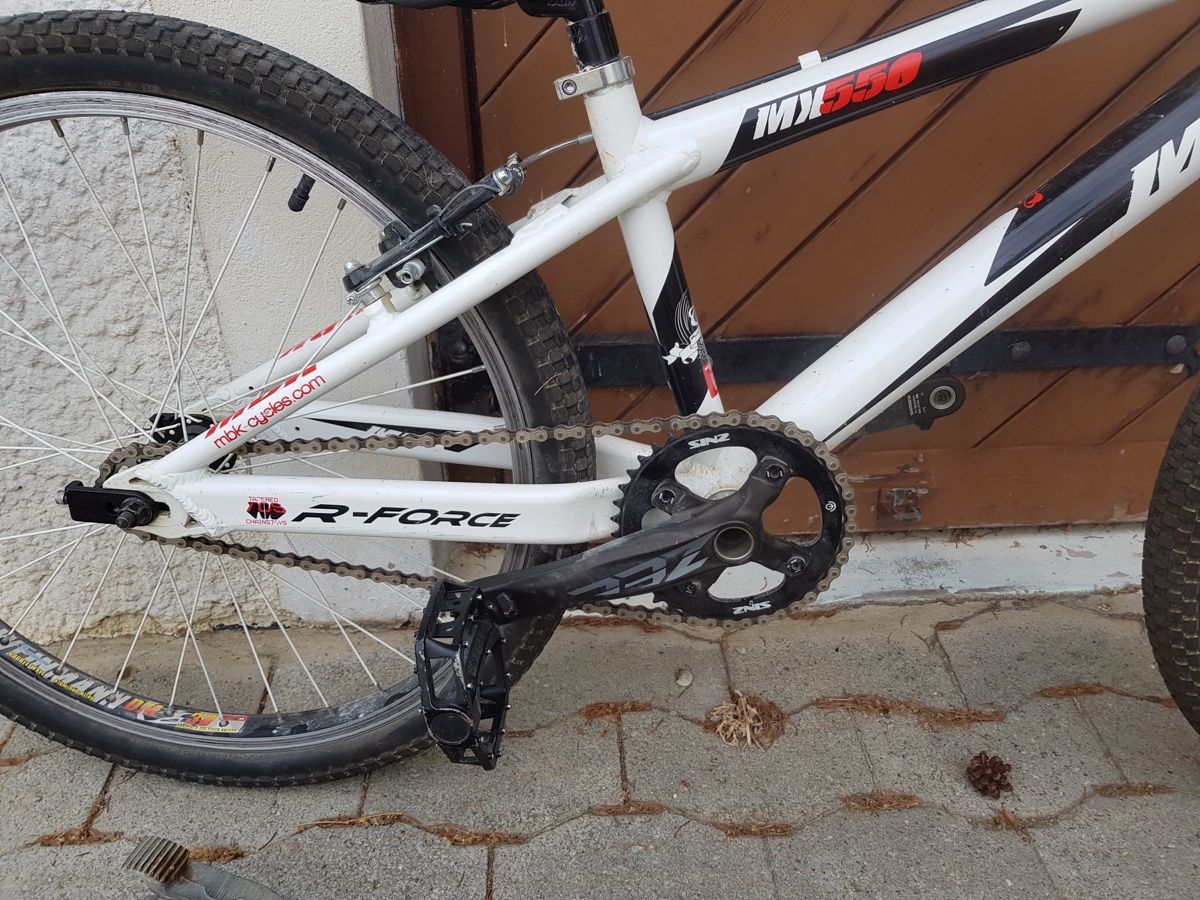 MBK Biciclette: Vélo BMX MBK MX550 blanc – Usato da Cernier venduto da TDRman01 1