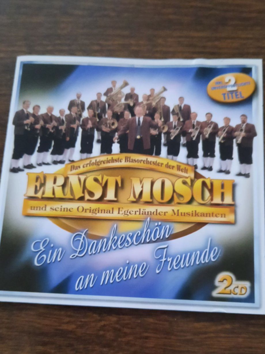 CD: Ernst Mosch - Ein Dankeschön an meine Freunde - 2CDs Top! – Usato da Hinwil venduto da Zom