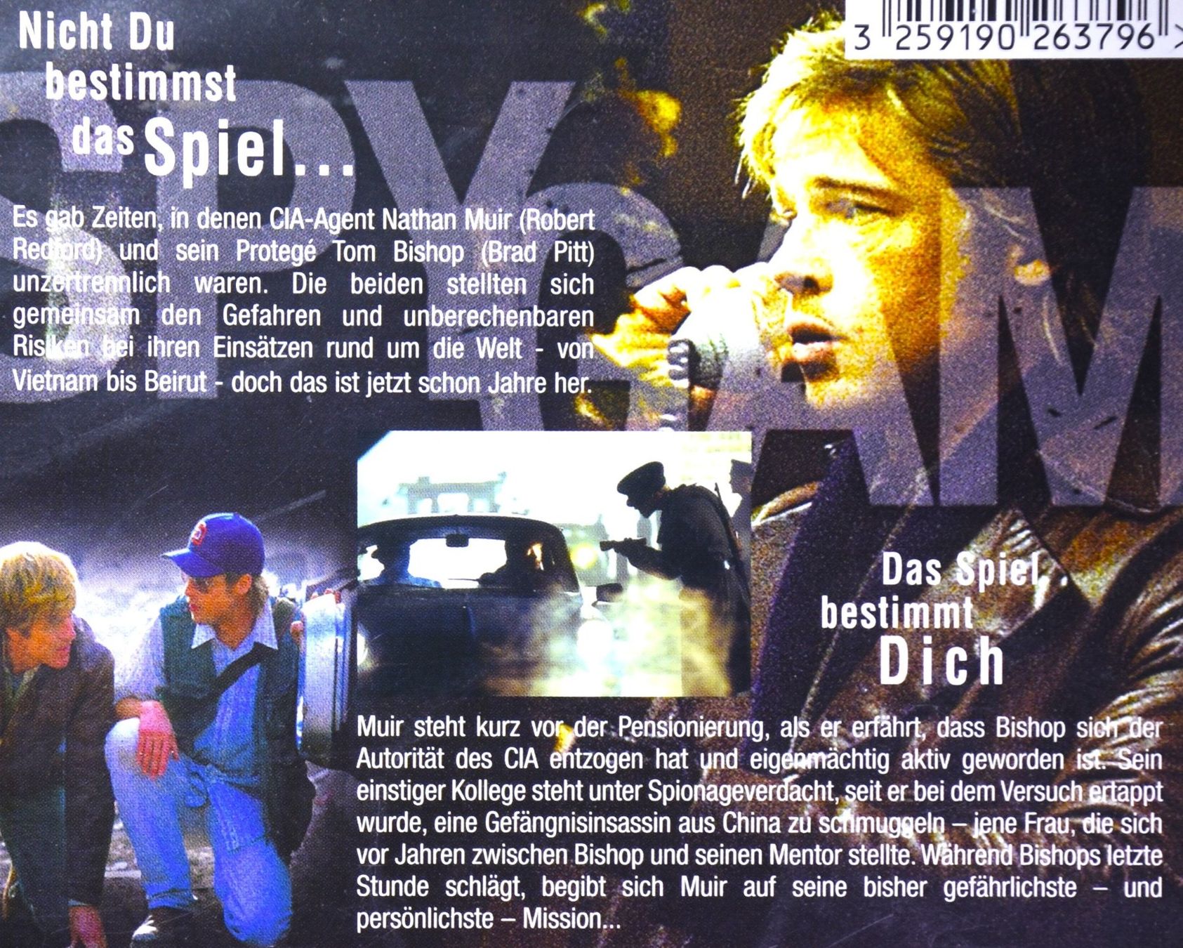 Tutti i DVDs: SPY GAME / ROBERT REDFORD / BRAD PITT / DER FINALE COUNTDOWN – Nuovo (secondo la descrizione) da Luzern venduto da piro12 2