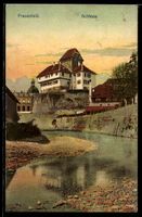 AK Frauenfeld, Abendstimmung am Schloss