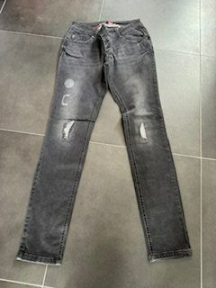 Buenavista Jeans grau schwarz Malibu M