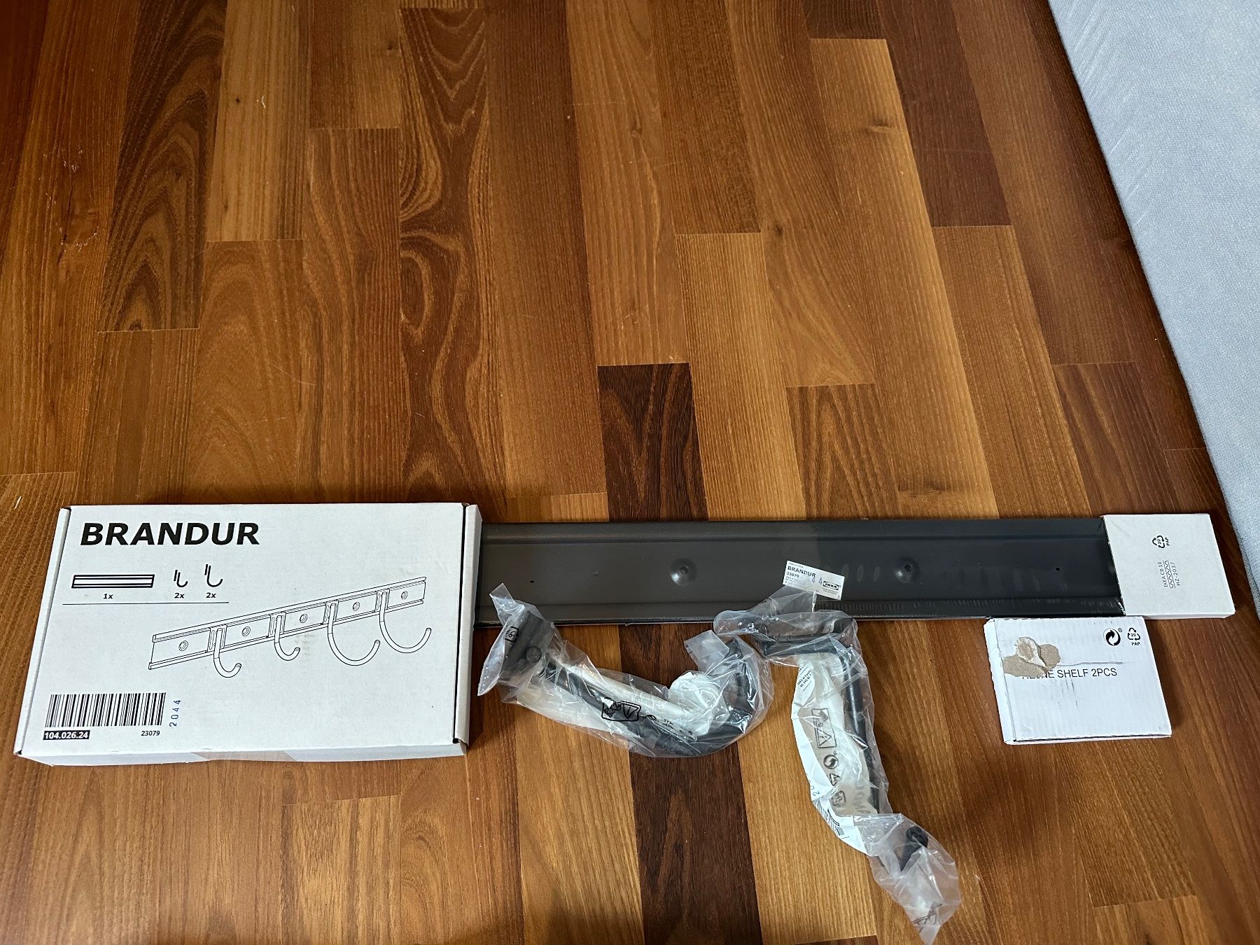Ikea Brandur | Hakenleiste für schwere Sachen | In/Outdoor (Neu und ...
