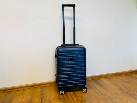 Hartschalenkoffer Koffer Kabinengepäck M 55cm BLAU NEU