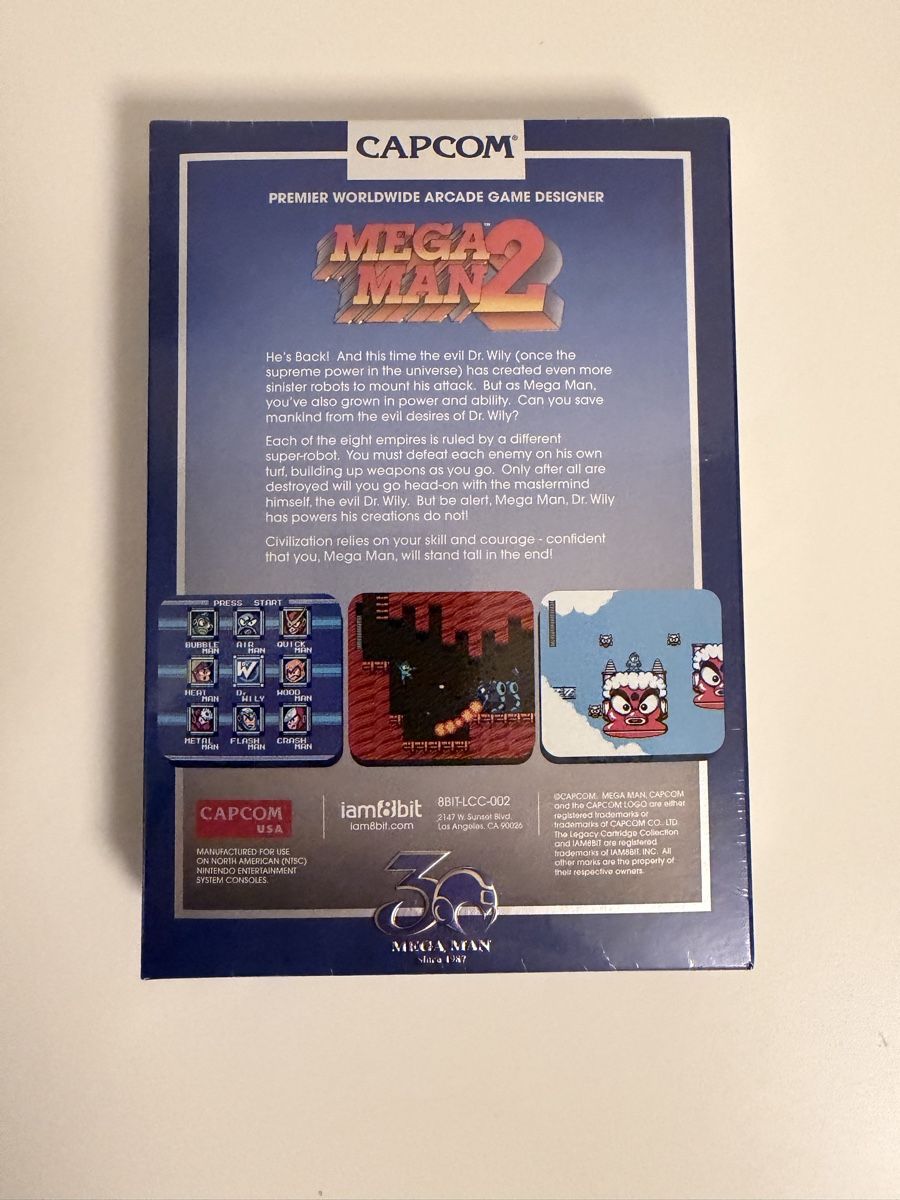 Giochi: Mega Man 2 - 30TH ANNIVERSARY - Legacy Collection - OVP! – Nuovo e nell'imballaggio originale da Zürich venduto da PixelTreasure 1
