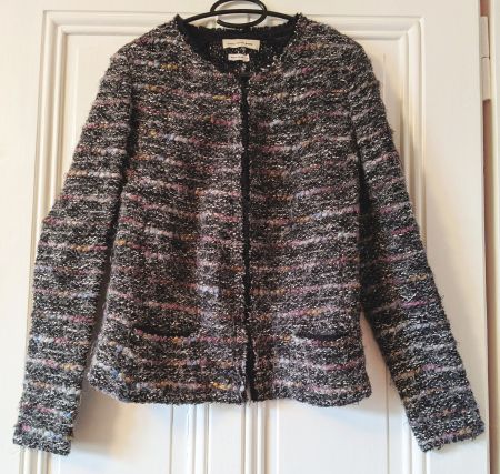ISABEL MARANT : Petite veste en tricot chiné 36-38