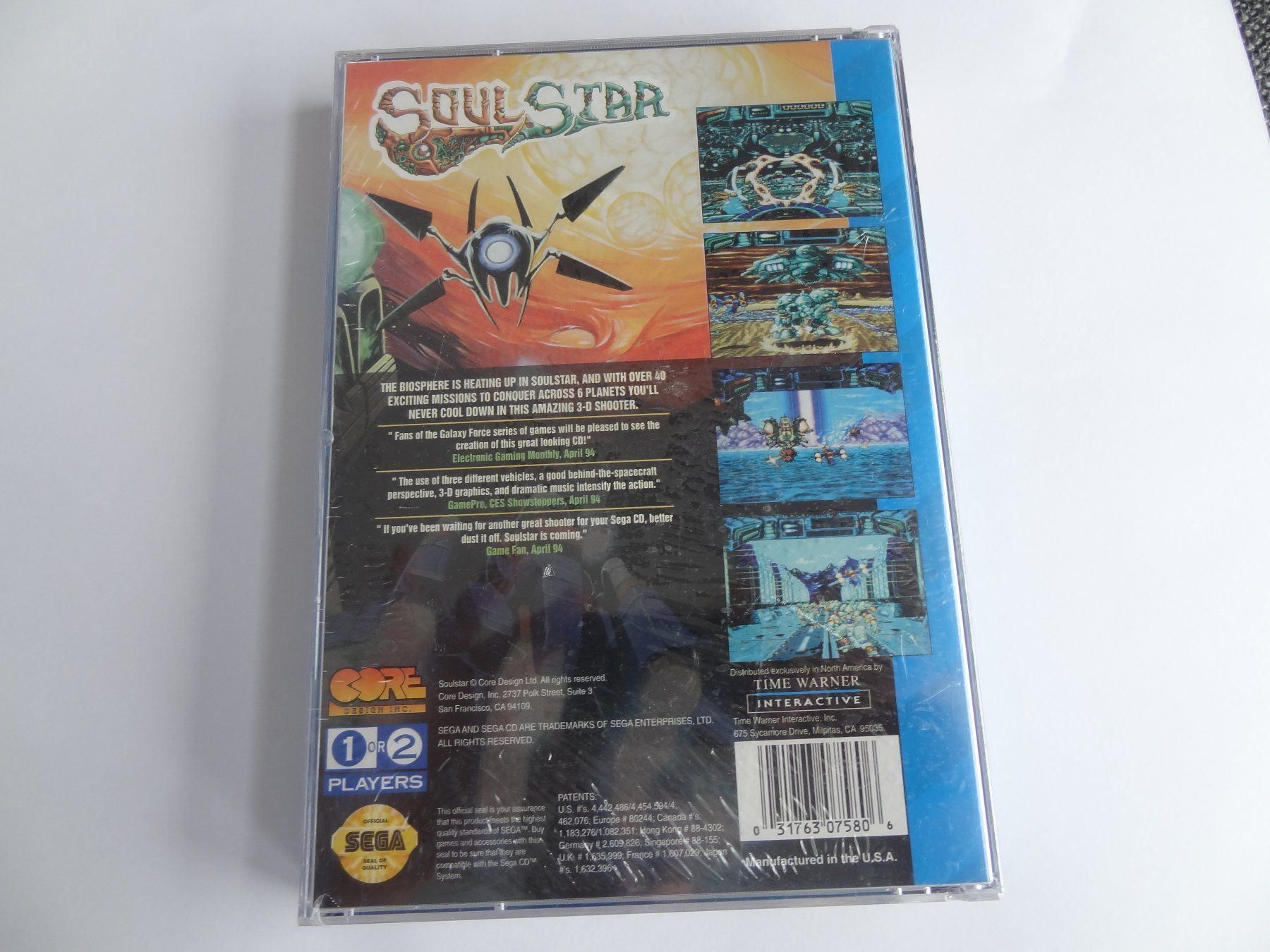 Sega Giochi: SOUL STAR SEGA-CD / MEGA-CD NEU!! US-NTSC – Nuovo e nell'imballaggio originale da Lyss venduto da Famicom 1
