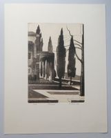 Epreuve d’Artiste Radierung Litho Toscana Fritz Peter