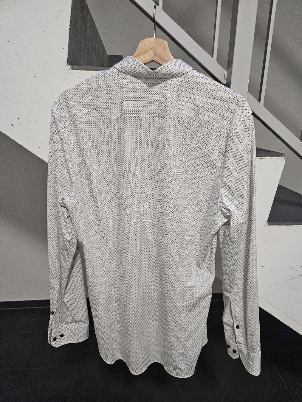 Camicie: Herrenhemd OLYMP SUPER SLIM 24/7 Grösse 42 gemustert – Usato da Buchs ZH venduto da rit_s6kv 4