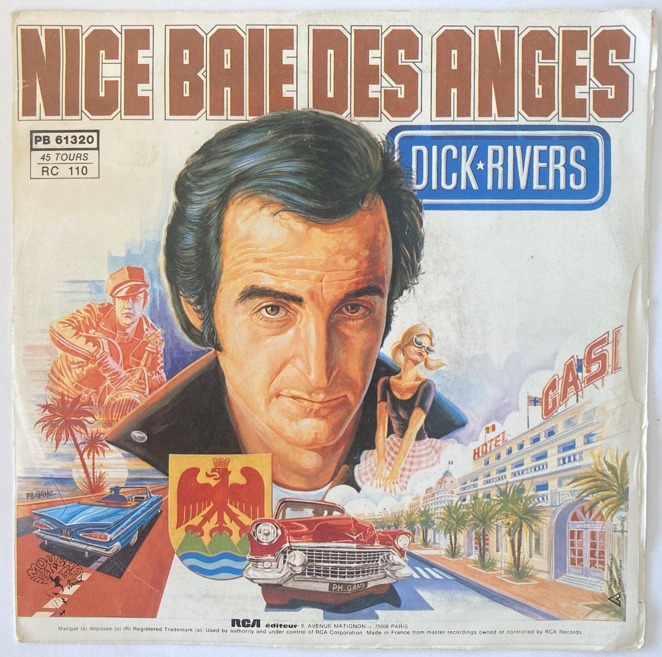 Dischi in vinile: DICK RIVERS - NICE BAIE DES ANGES – Usato da Bottens venduto da hotter-than-hell 1