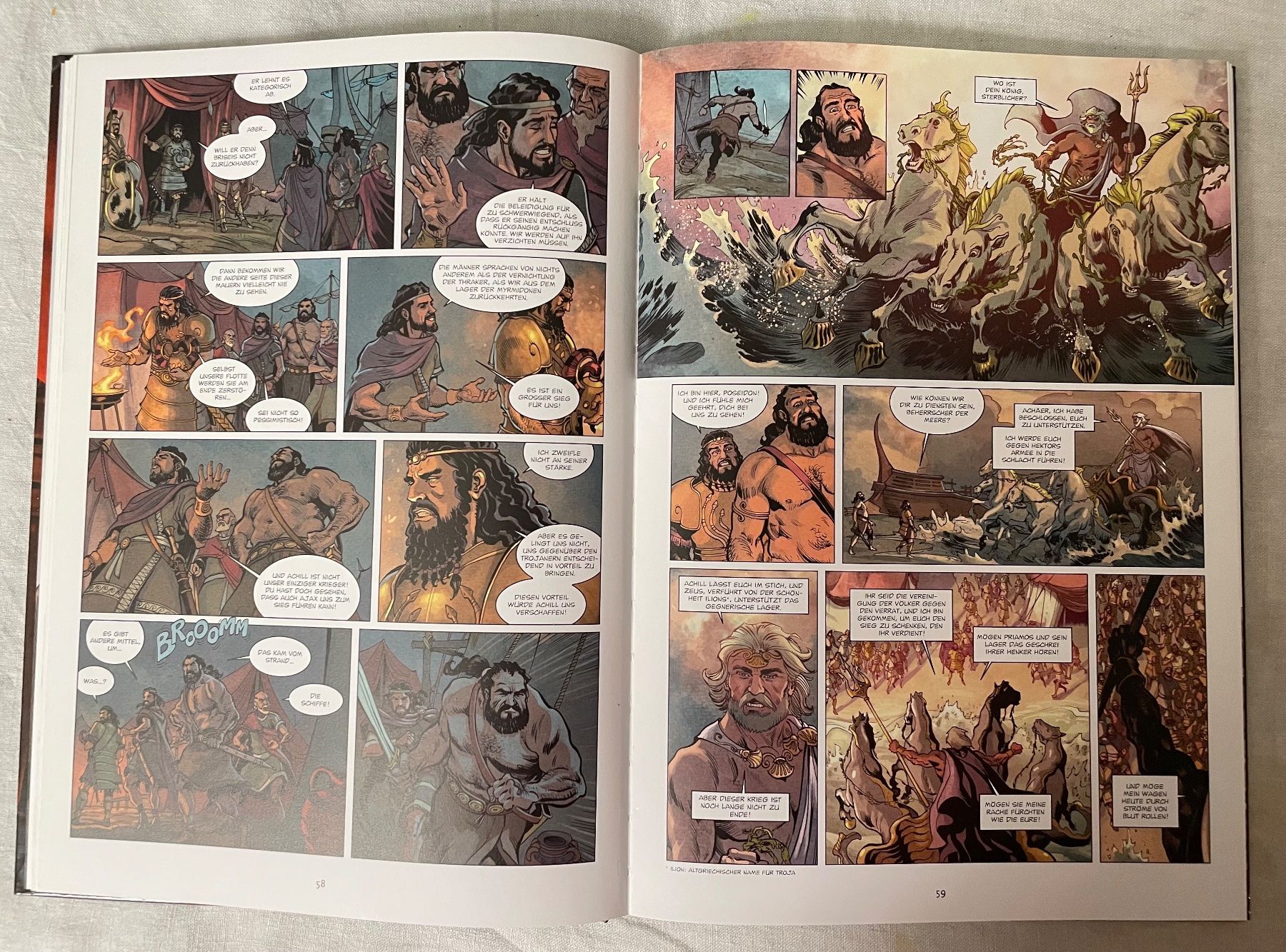 Fumetti: Comic "Die Ilias" Mythos der Antike von Ferry - Splitter – Nuovo (secondo la descrizione) da Winterthur venduto da crave 2