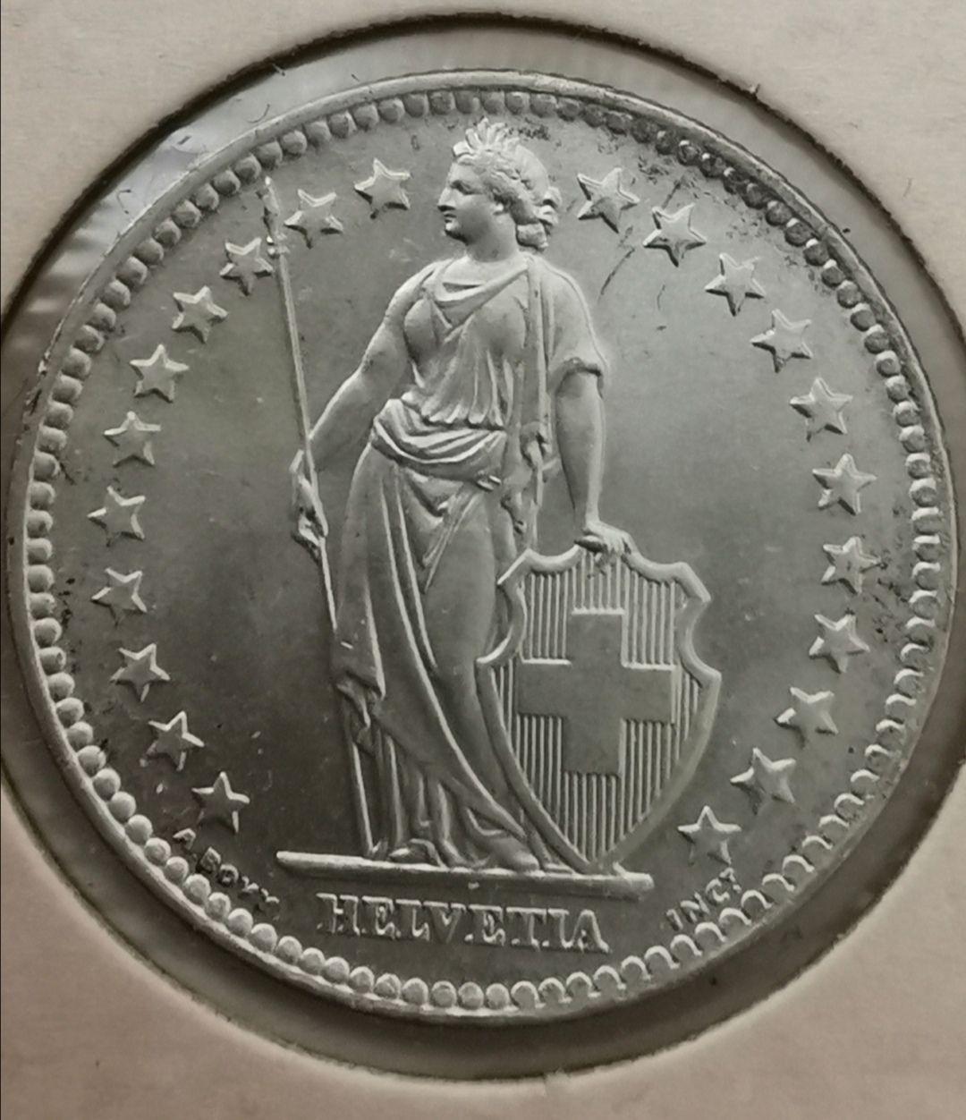 Tutti le monete: 2 Franken 1964 Silber Unz Stgl – Usato da Zürich venduto da turbopuz 1