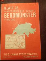 Blatt 32 Beromünster 1:100'000 Landestopographie Schweiz 49