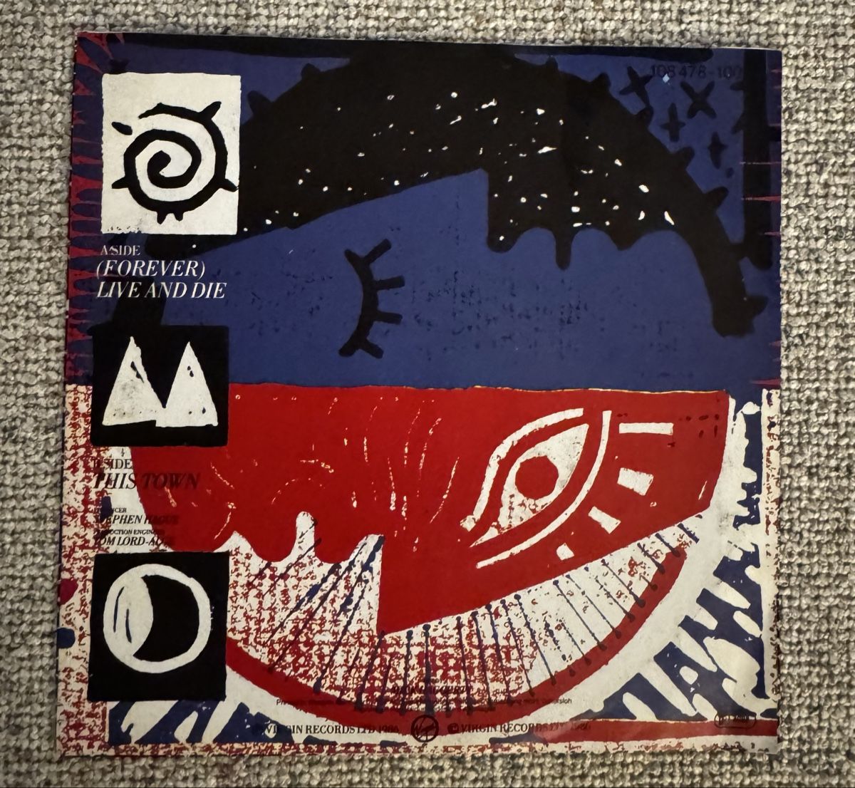 Schallplatten: O.M.D -  (Forever) Live and Die - 7" Single - 80s – Gebraucht aus Rorbas von BlackstarRecords 1