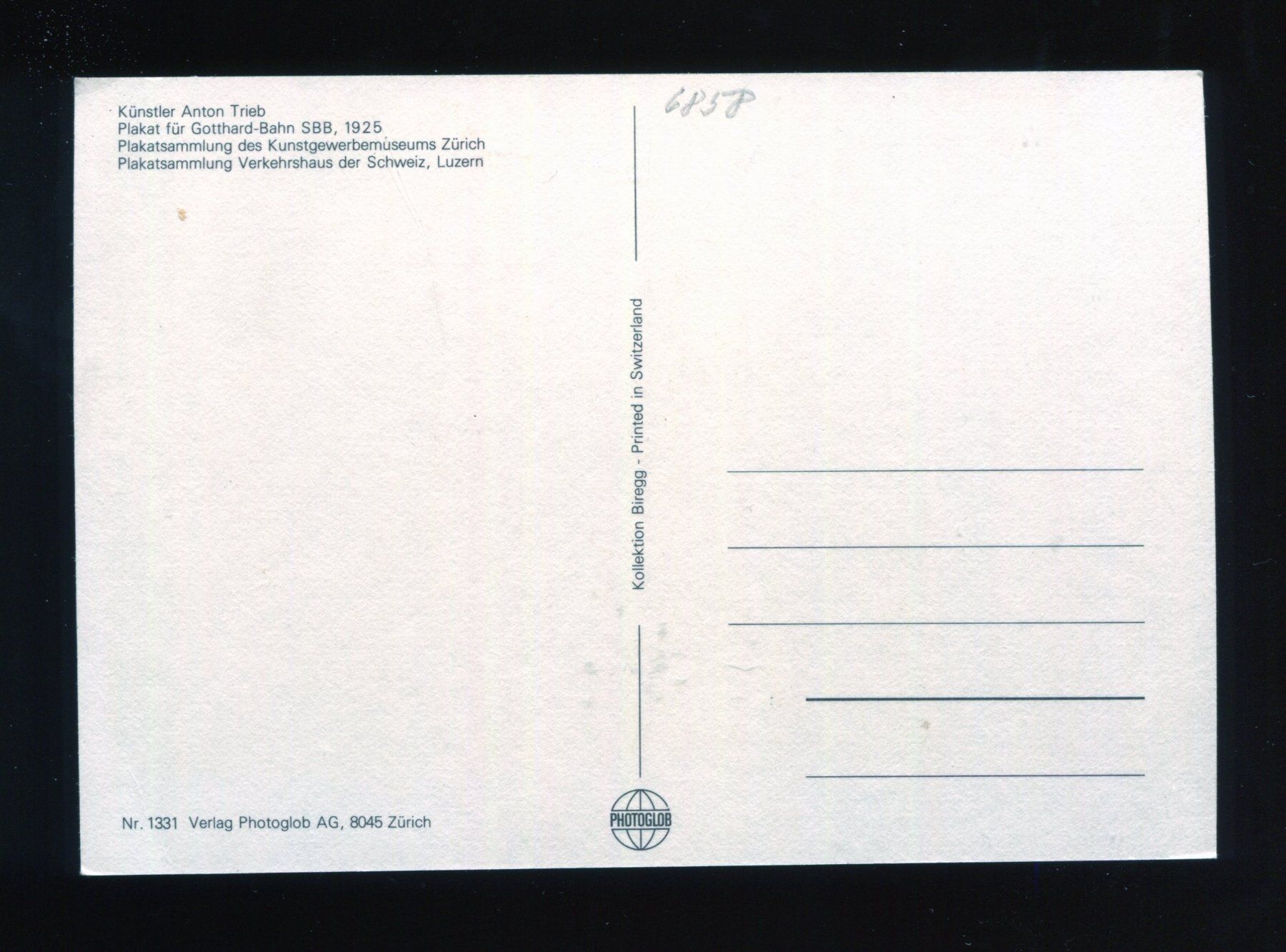 Cartes postales: Gotthard, SBB – D'occasion à Aarau par Elmaar41 1