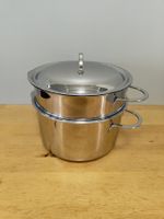 Kochtopf Spring Christal und Dämpfer einsatz 20cm mit Deckel