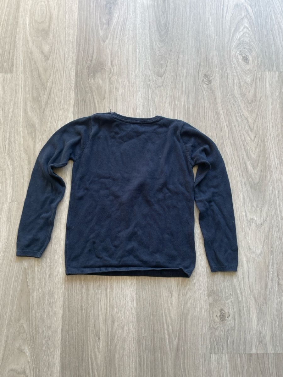 Pullover & Sweatshirts: Kiabi Mädchen Pullover, Grösse 10A, dunkelblau, "Belle" – Gebraucht aus Biel/Bienne von Bolagol9 2