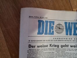 antike Zeitung - Die Weltwoche - 28. Juli 1939