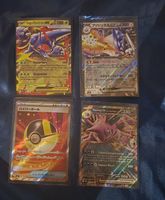 Cartes Pokémon lot de 4 cartes en parfait état