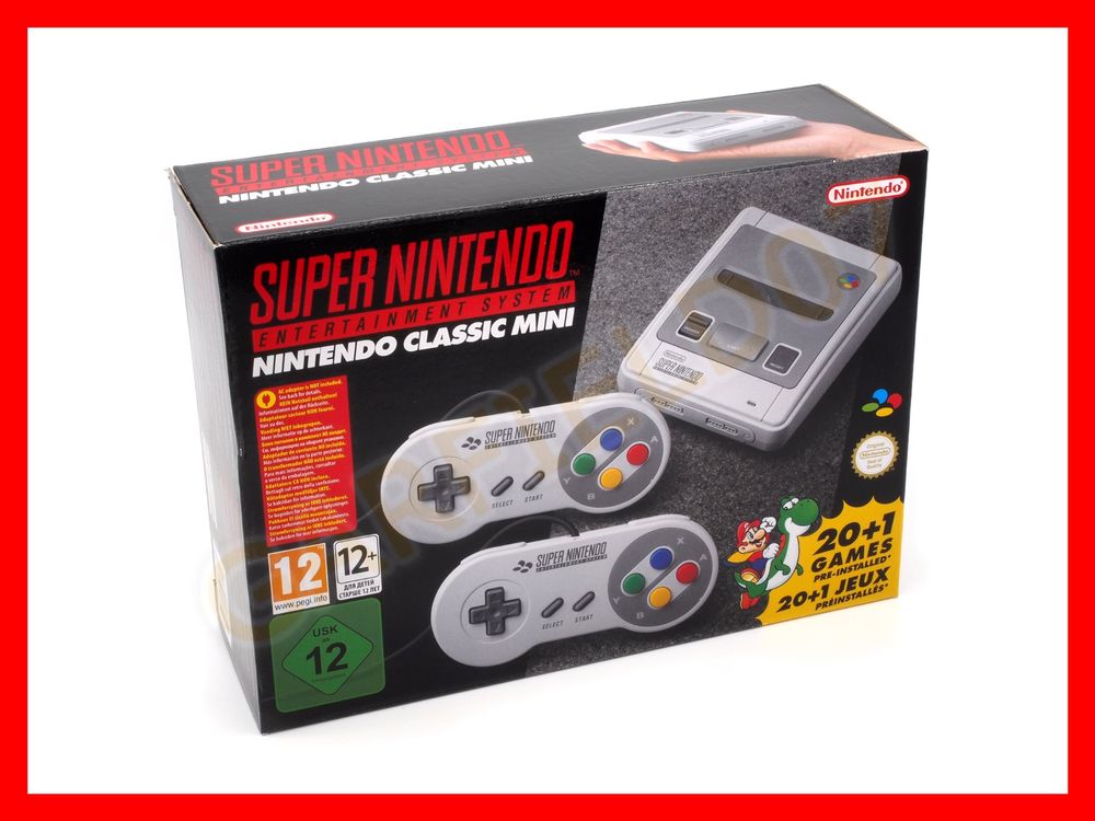 Nintendo Classic Mini Super NES (Neu und originalverpackt) in Corgémont ...