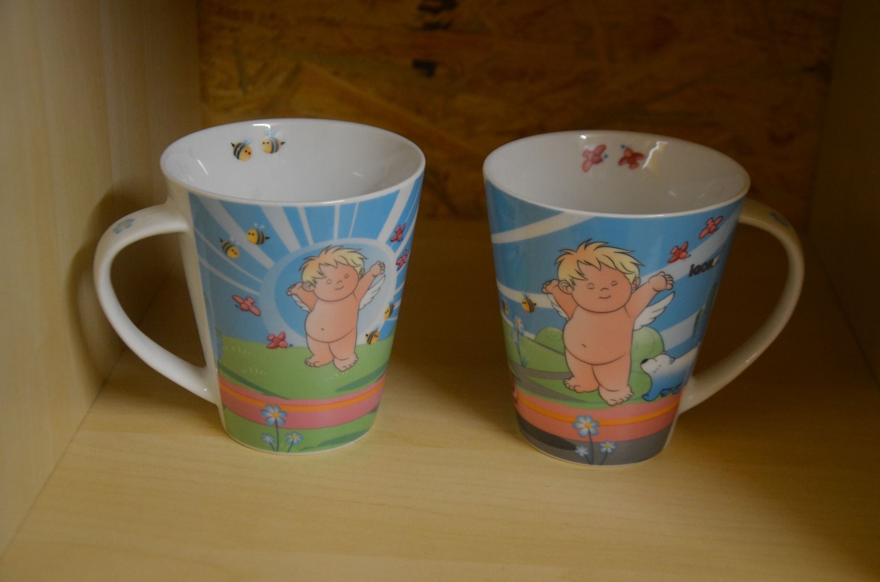 Tazze: 2 TASSE NEU – Nuovo e nell'imballaggio originale da Chiasso venduto da Dolly015