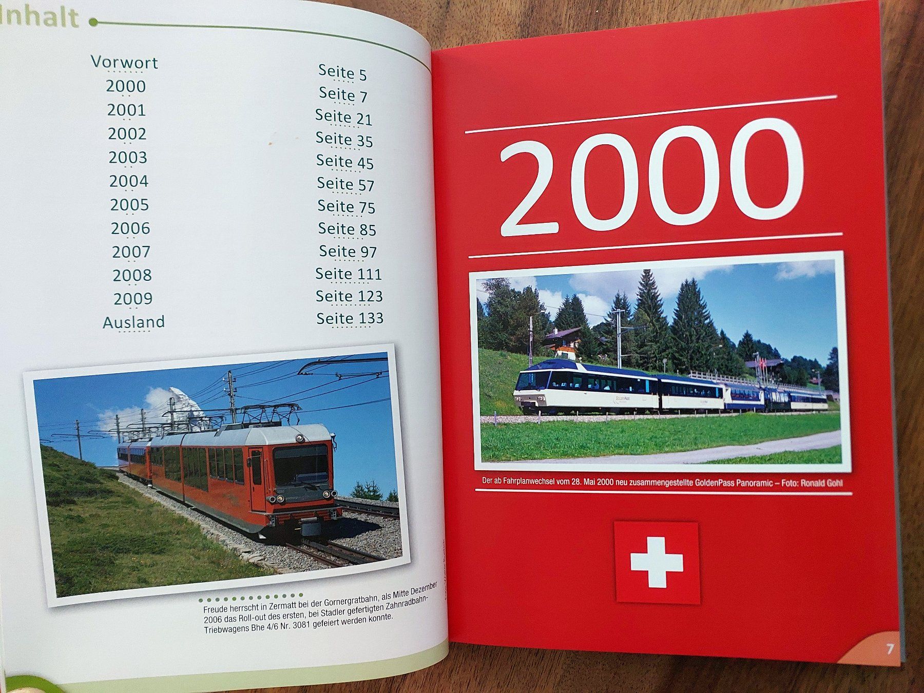 Livres: Schweizer Bahnen 2000er-Jahre - Ronald Gohl – D'occasion à Schönenwerd par Steidi 2